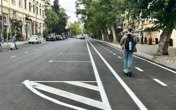 Hərəkət zolağının sayı azaldı, parkinq yeri çoxaldı: İslahat, yoxsa pul qazanmaq hərisliyi? – FOTO