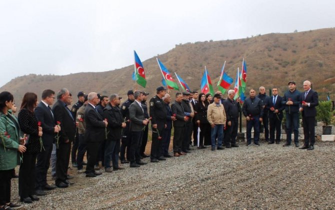 Laçın şəhərində də 27 sentyabr Anım Günü qeyd edildi...-FOTOLAR