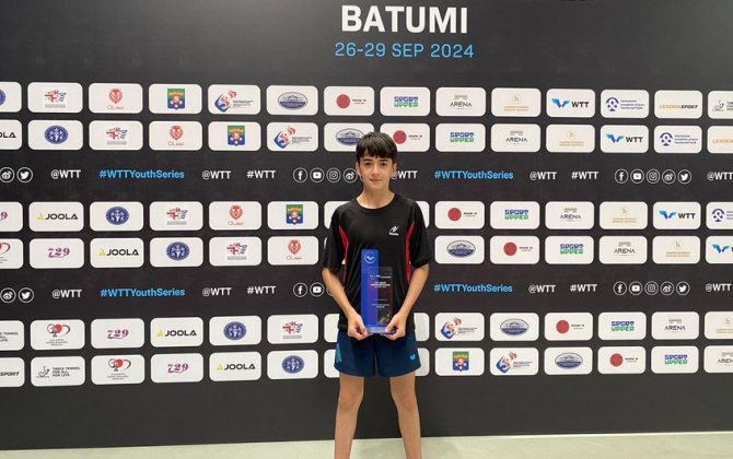 Azərbaycanın stolüstü tennisçiləri Gürcüstanda üç medal qazanıblar