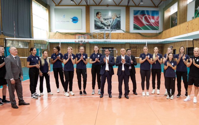 İki böyük şirkət Milli Aviyasiya Akademiyasının voleybol klubunun ortaq sahibləri oldu - FOTO