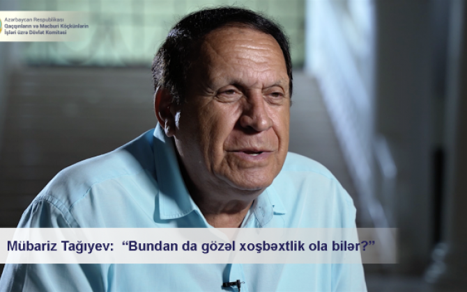 Mübariz Tağıyev: “Bundan da gözəl xoşbəxtlik ola bilər?” - VİDEO