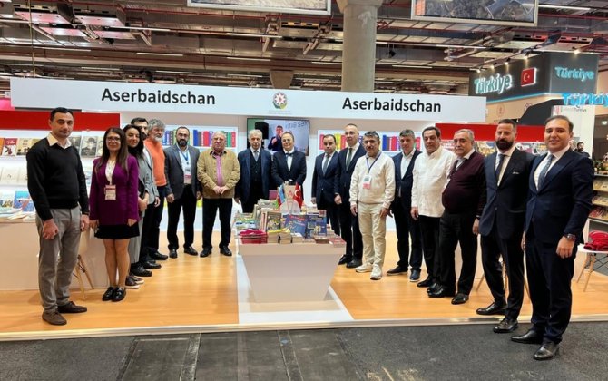 Azərbaycan Frankfurt Beynəlxalq Kitab Sərgisində təmsil olunur - FOTO