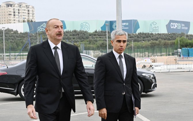 Prezident COP29-a hazırlıqla tanış oldu - YENİLƏNİB + FOTO