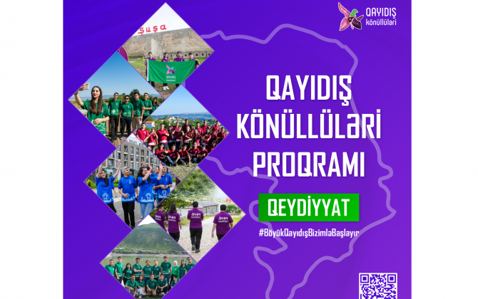 “Qayıdış Könüllüləri” Proqramına qeydiyyata yenidən start verilir