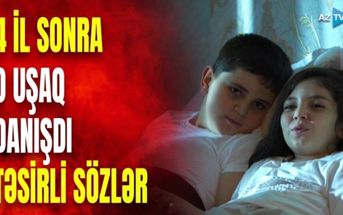 Bomba səsinə oyanan Gəncənin körpələri həmin gecədən danışdılar – TƏSİRLİ SÖZLƏR - VİDEO