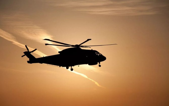 Helikopter qəzası, ölənlər var