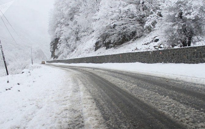 Naxçıvana ilk qar yağdı