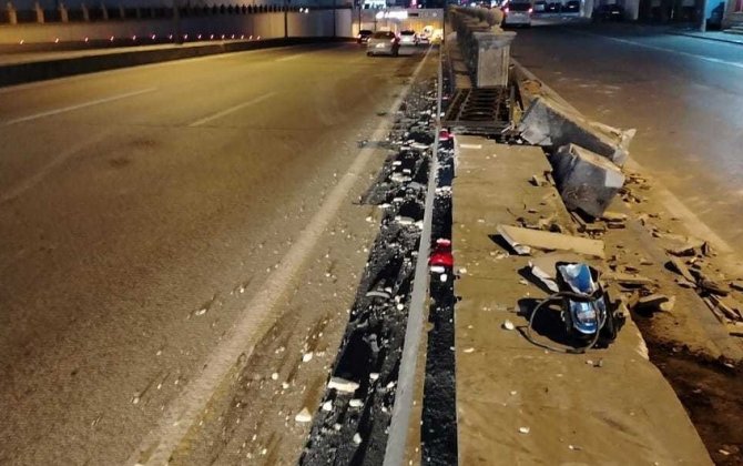 Bakıda yol təsərrüfatına ziyan vuruldu - FOTO