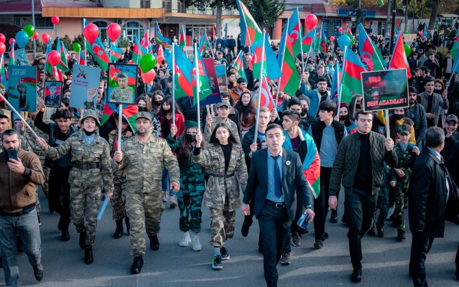 Sabah Bakıda hərbi orkestrlərin müşayiəti ilə yürüş keçiriləcək