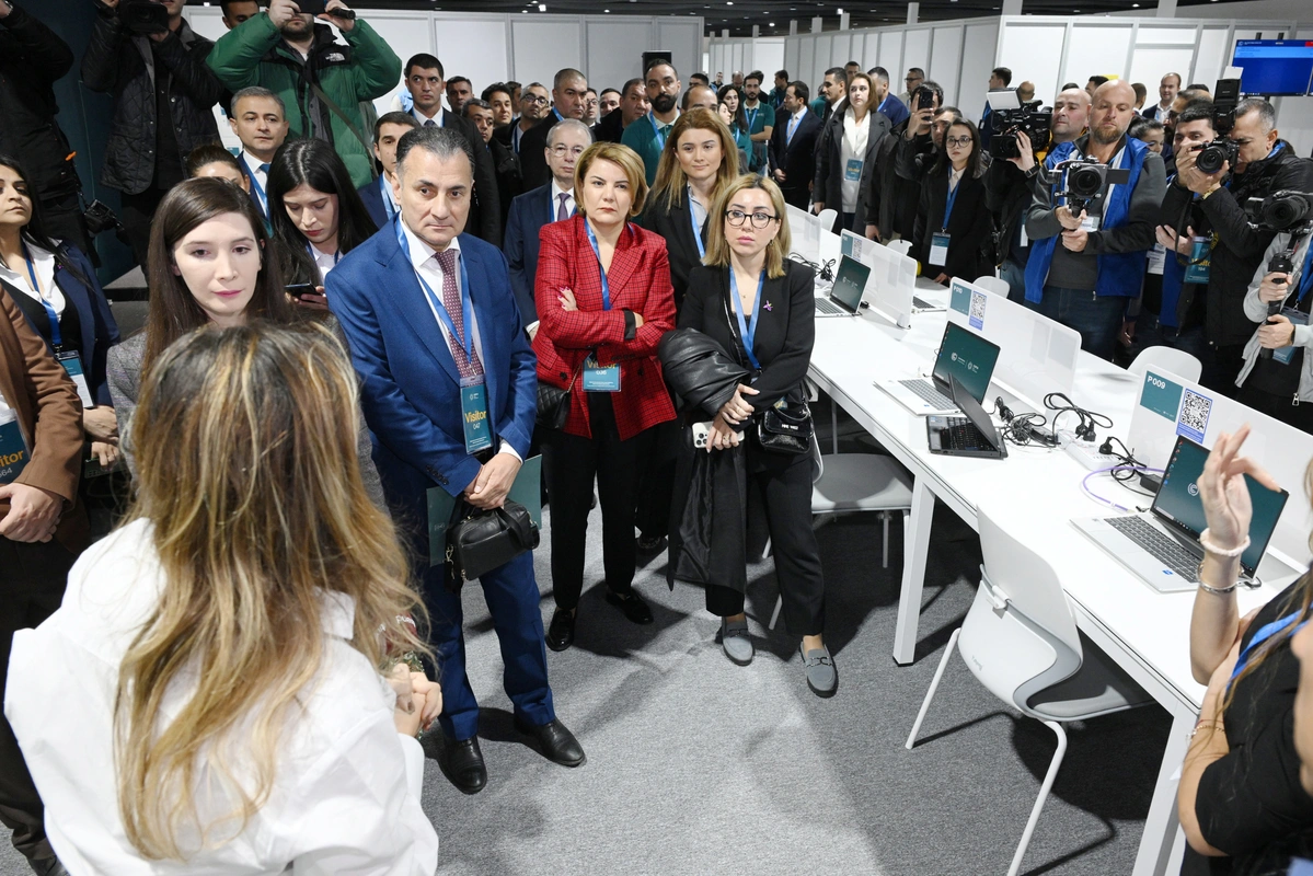 Media qurumlarının rəhbərləri və nümayəndələri COP29-a hazırlıqla bağlı yekun işlərlə tanış olublar - FOTO