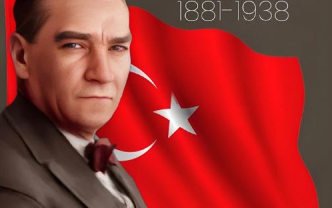 Müdafiə Nazirliyi Atatürkün anım günü ilə bağlı paylaşım edib