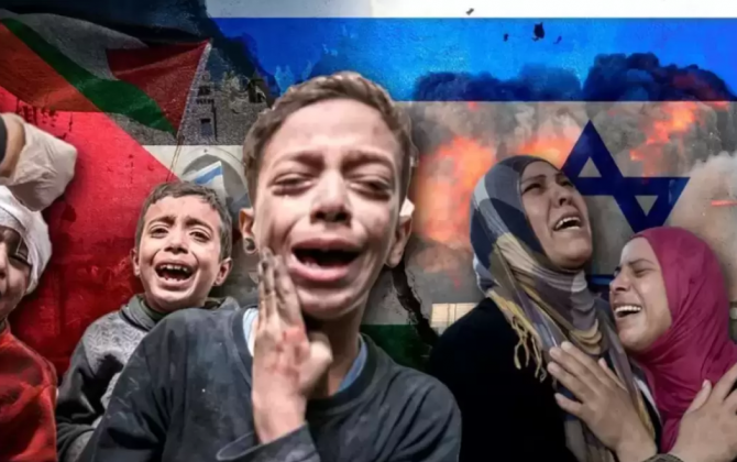 Qəzzada qətlə yetirilən dinc fələstinlilərin 70 faizi qadın və uşaqlardır