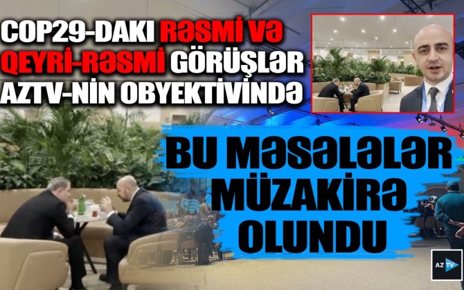Ceyhun Bayramov və Şarl Mişelin görüşü olub