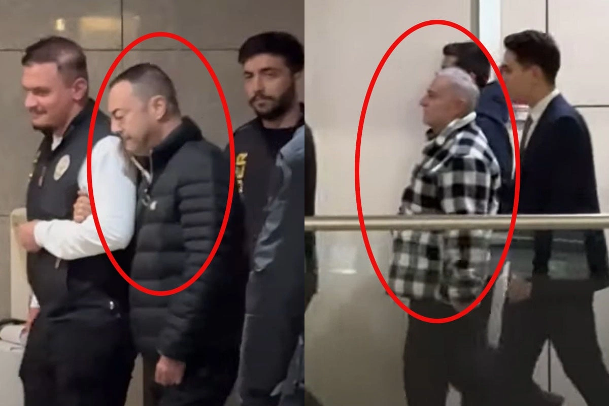 Serdar Ortaç və Mehmet Ali Erbilin məhkəməyə aparılmasının görüntüləri yayıldı - YENİLƏNİB