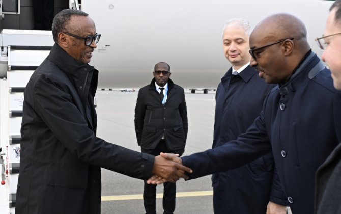 Ruanda Prezidenti Azərbaycanda səfərdədir