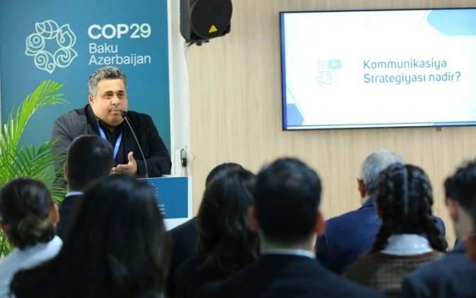 COP29-da iqlim savadlılığı ilə bağlı müzakirələr aparılıb