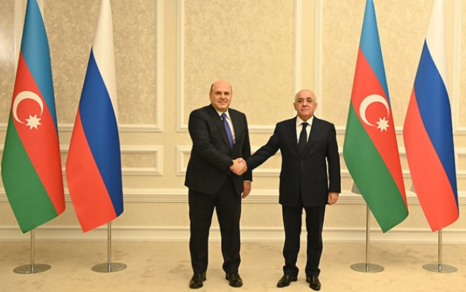 Əli Əsədovla Mixail Mişustin perspektivləri müzakirə etdi
