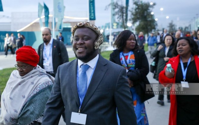 COP29-un dördüncü gününün ilk saatlarından görüntülər