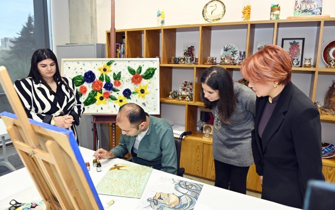 Özbəkistandan gələn nümayəndə heyəti DOST İnklüziv İnkişaf və Yaradıcılıq Mərkəzinin qonağı olub