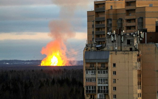 Обрыв ЛЭП в Говсане вызвал пожар на газопроводе - ЗАЯВЛЕНИЕ