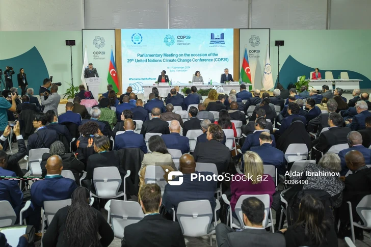 В Баку завершился первый день Парламентской встречи в рамках COP29-ФОТО