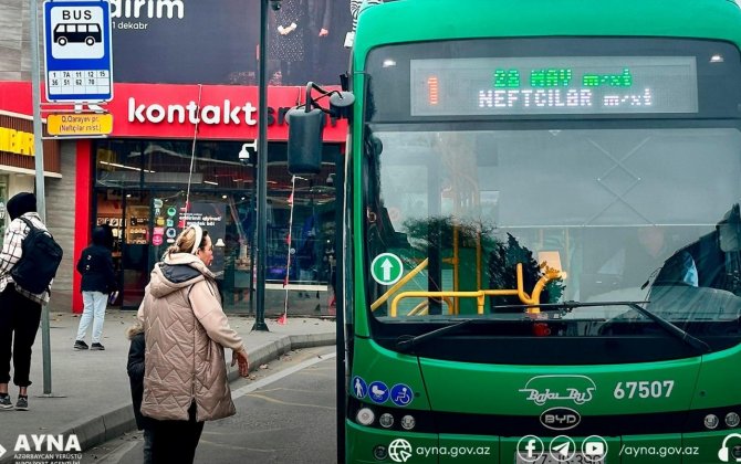 COP29-da avtobuslarla 600 mindən çox sərnişin daşınıb