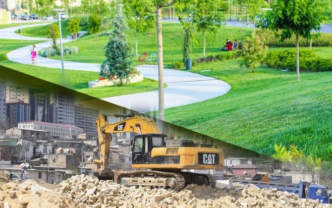 Bakıda söküntü başlayıb, iki yeni park salınacaq - ÜNVANLAR