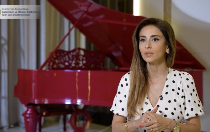 “Bütöv bir xalqın arzu etdiyi əzəli torpağa gəlmişik” - Leyla Quliyeva