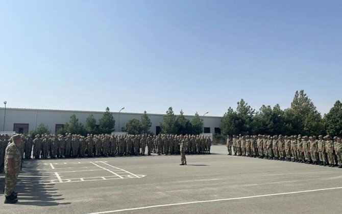 Müdafiə Nazirliyi ehtiyatda olan hərbçilərlə bağlı məlumat yaydı