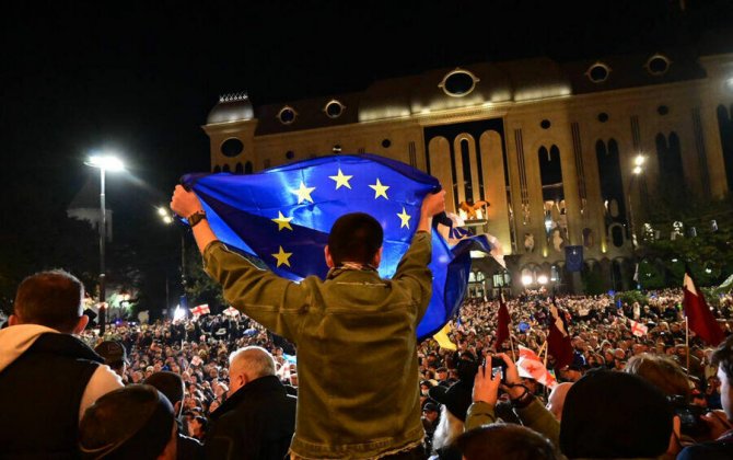Gürcüstanda etirazlar YENİDƏN ALOVLANDI