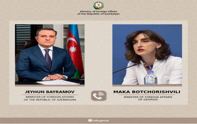 Ceyhun Bayramov Gürcüstanın yeni XİN rəhbəri ilə telefon danışığı aparıb