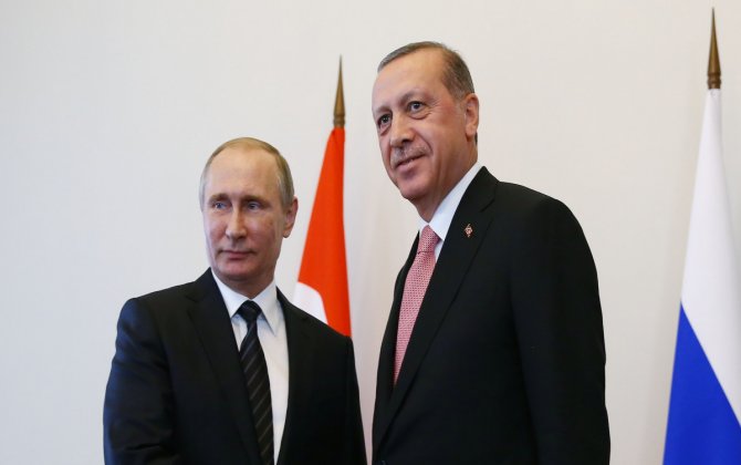 Ərdoğan və Putin arasında telefon danışığı baş tutub