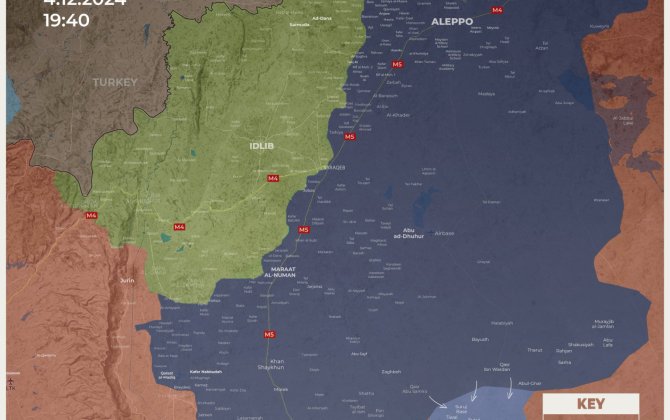 Повстанцы продолжают наступление в Сирии