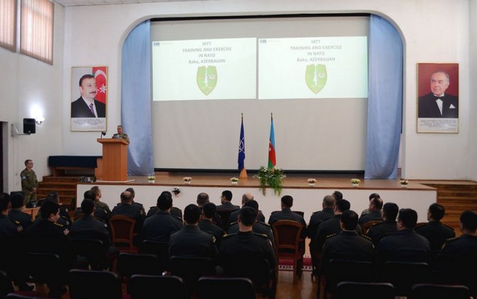 Bakıda NATO-nun təlim kursu keçirildi