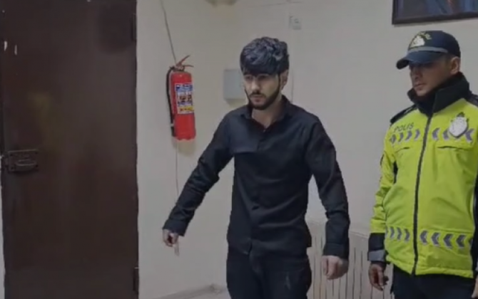 Polisə tabesizlik göstərən sürücü həbs edildi