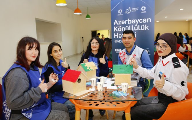 “Azərbaycan Könüllülük Həftəsi 2024” çərçivəsində “Eko təşəbbüslər” günü həyata keçirilib