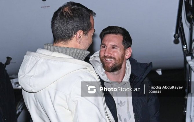 Messi Bakıya gəldi