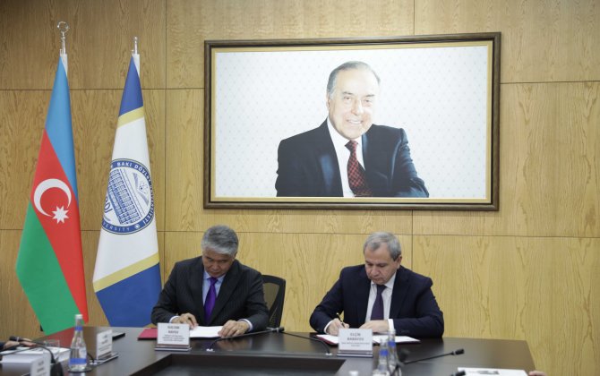 BDU və TÜRKSOY arasında anlaşma memorandumu imzalandı