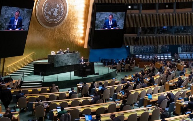BMT Baş Assambleyası Yaxın Şərqdə vəziyyətlə bağlı iki qətnamə qəbul edib