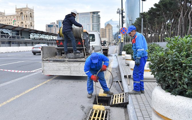 Qışda su təchizatında yarana biləcək problemlər aradan qaldırılır