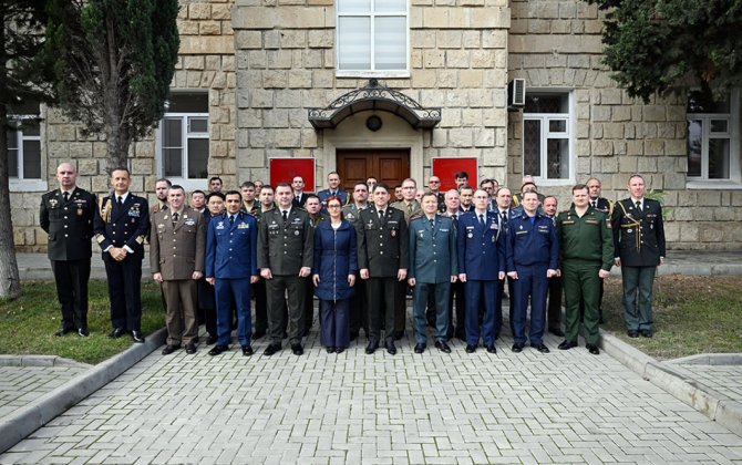 Hərbi attaşelərlə ilin yekununa dair toplantı keçirildi