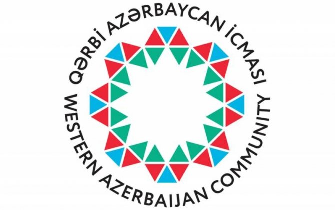 Qərbi Azərbaycan İcması bəyanat yaydı: 