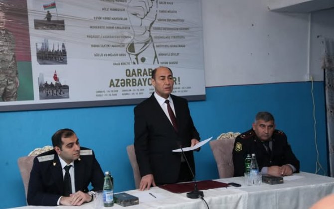 Vidadi İsayev Bərdənin Qarağacı kəndində səyyar qəbul-görüş keçirdi - FOTOLAR