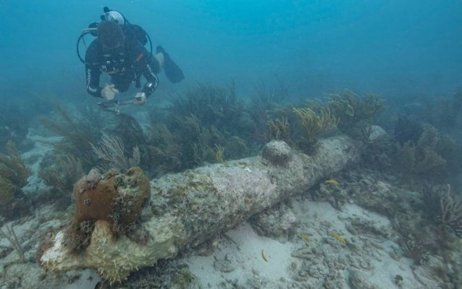 Sualtı arxeoloq tonlarla xəzinəsi olan yüzlərlə batan gəmi aşkar edib