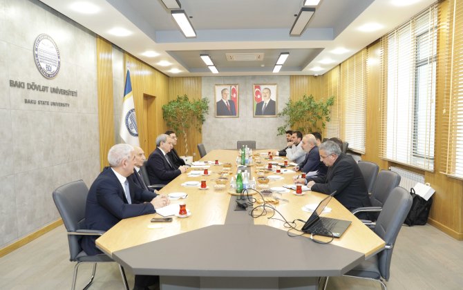 BDU-da “Bayraktar Texnologiya Azərbaycan” şirkətinin nümayəndə heyəti ilə görüş - FOTO