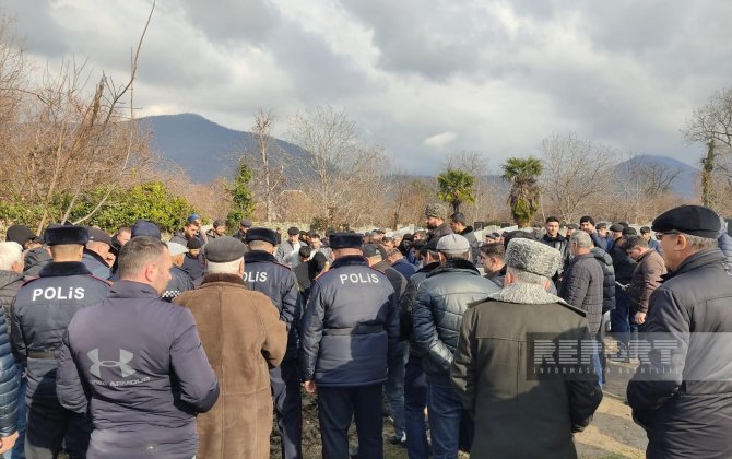 Təyyarə qəzasında həlak olan Balakən sakinləri dəfn olunub - FOTO