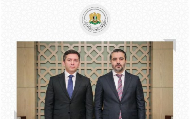XİN rəsmisi Suriyadan paylaşım etdi: 