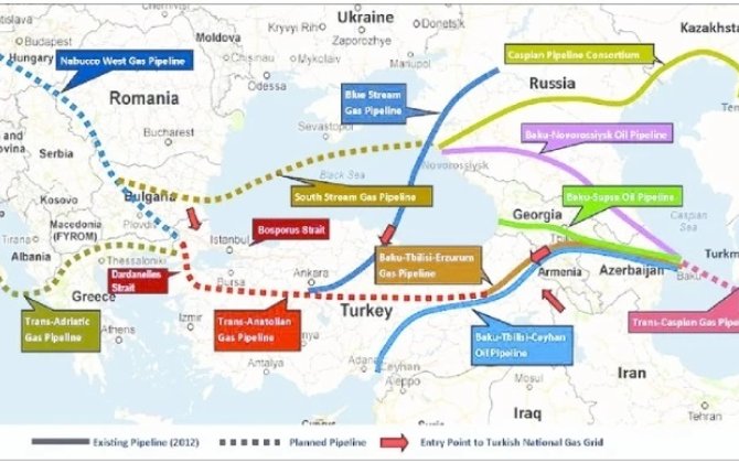 Rusiya Ukraynadan yan keçərək Avropaya qaz tədarükünü artırır: Türkiyə və Bolqarıstan üzərindən yeni yol!