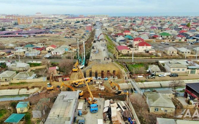 Saray körpüsü ilə bağlı son durum: Ərazidə hansı işlər görülür? / FOTO