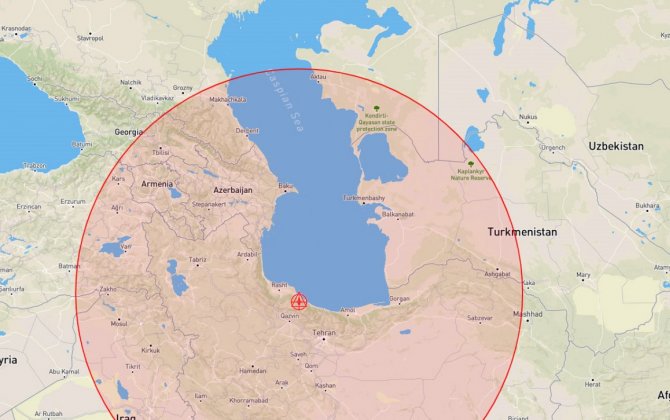 СМИ: Иран установил радар с дальностью действия 800 км, охватывающий небо над Азербайджаном и Арменией